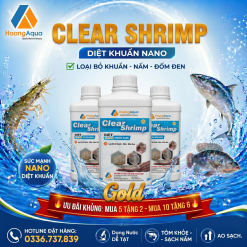 CLEAR SHRIMP - DIỆT KHUẨN AO NUÔI